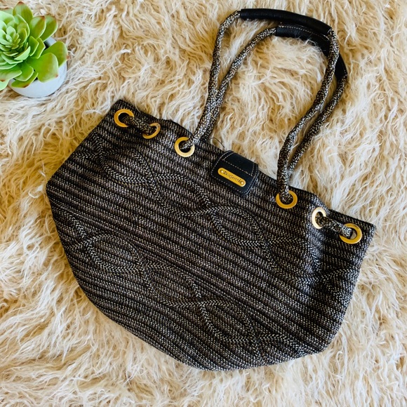 Eric Javits Shenia Squishee Metallic Woven Tote - Picture 3 of 7